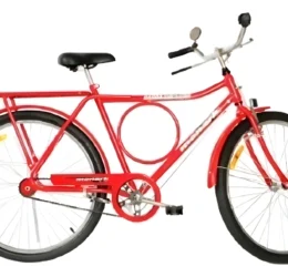 Bicicleta passeio masculina Monark Barra Circular FI R26 – vermelho