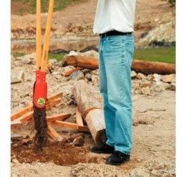 Cavadeira Articulada Metal Tramontina 1,5m Cabo Madeira