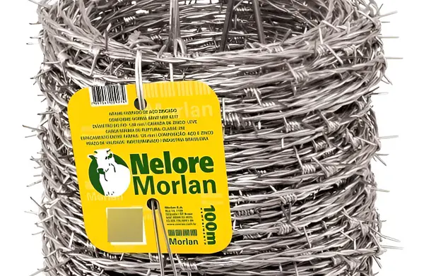 Arame Farpado Para Cerca Nelore 100m Morlan