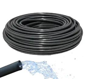 Tubo Mangueira Irrigação – 3/4 100 Metros Preto