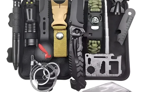 Kit De Sobrevivência De Emergência Para Combinação De Acampamento