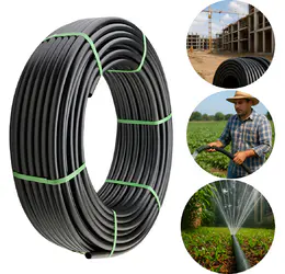 Mangueira Plástica 1/2 Meia polegada – 100 Metros Preta