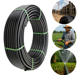 Mangueira Plástica 1/2 Meia polegada – 100 Metros Preta