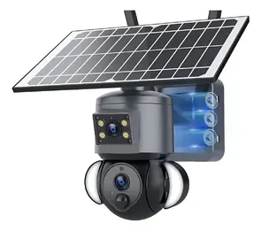 Câmera De Segurança Ip Wifi Placa Solar Prova D’água Full Hd