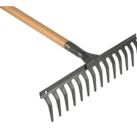 Ancinho Curvo Reforçado Com Cabo – 1,2 Metros 14 Dentes Max