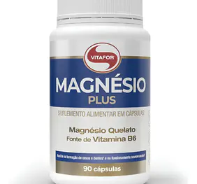 Vitamina Magnésio Plus 90 Cápsulas Vitafor