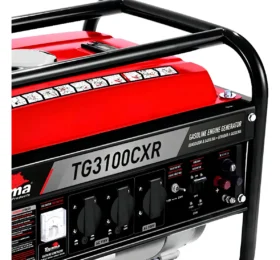 Gerador portátil Toyama TG3100CXR-Bivolt 3.1 kW monofásico com tecnologia AVR 115V/230V
