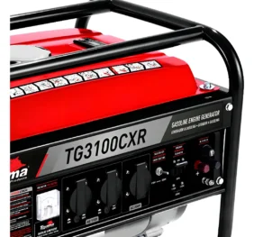 Gerador portátil Toyama TG3100CXR-Bivolt 3.1 kW monofásico com tecnologia AVR 115V/230V