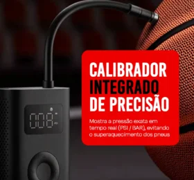 Mini Compressor Digital Simake Bomba De Encher Pneus Portátil Para Carro Bicicleta Motocicletas Com Calibrador